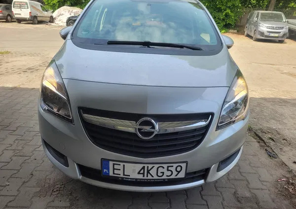 samochody osobowe Opel Meriva cena 35500 przebieg: 96700, rok produkcji 2016 z Łódź